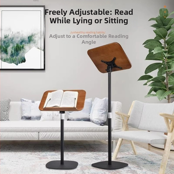 Σταντ μουσικής από μασίφ ξύλο με ρυθμιζόμενο ύψος, κατάλληλο για διάφορα μουσικά όργανα - Maner