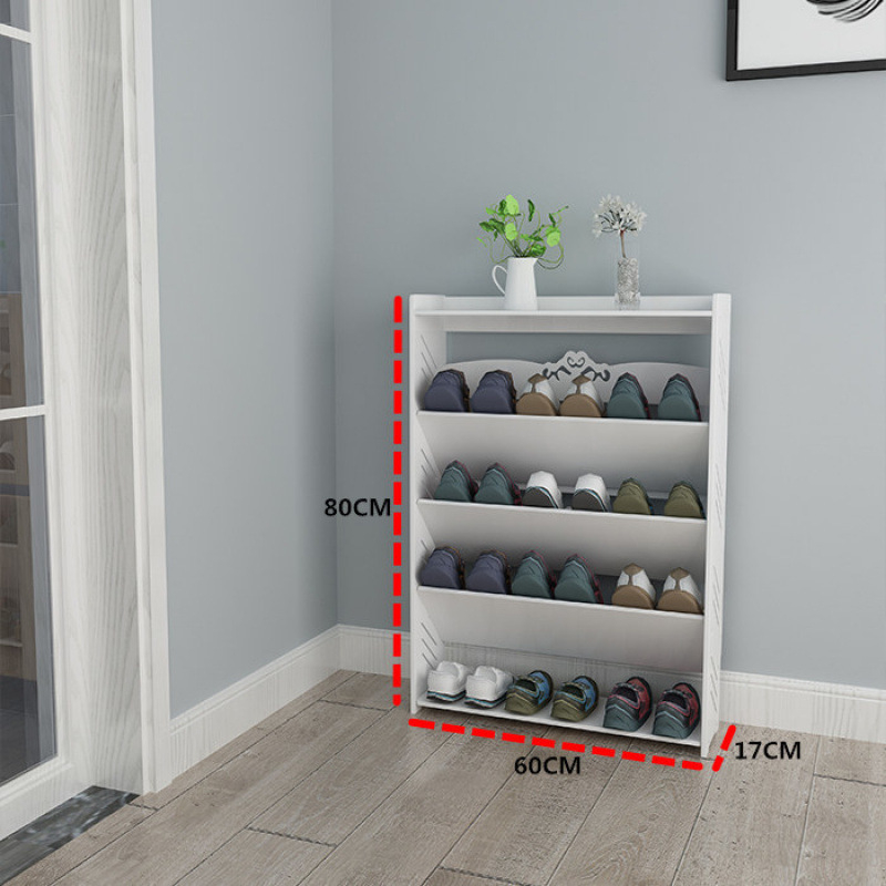 Bejárati ajtóhoz való többemeletes cipőállvány, műanyagból, modell 12, hely 41, vízálló és penészálló, testreszabható a tervekkel összhangban