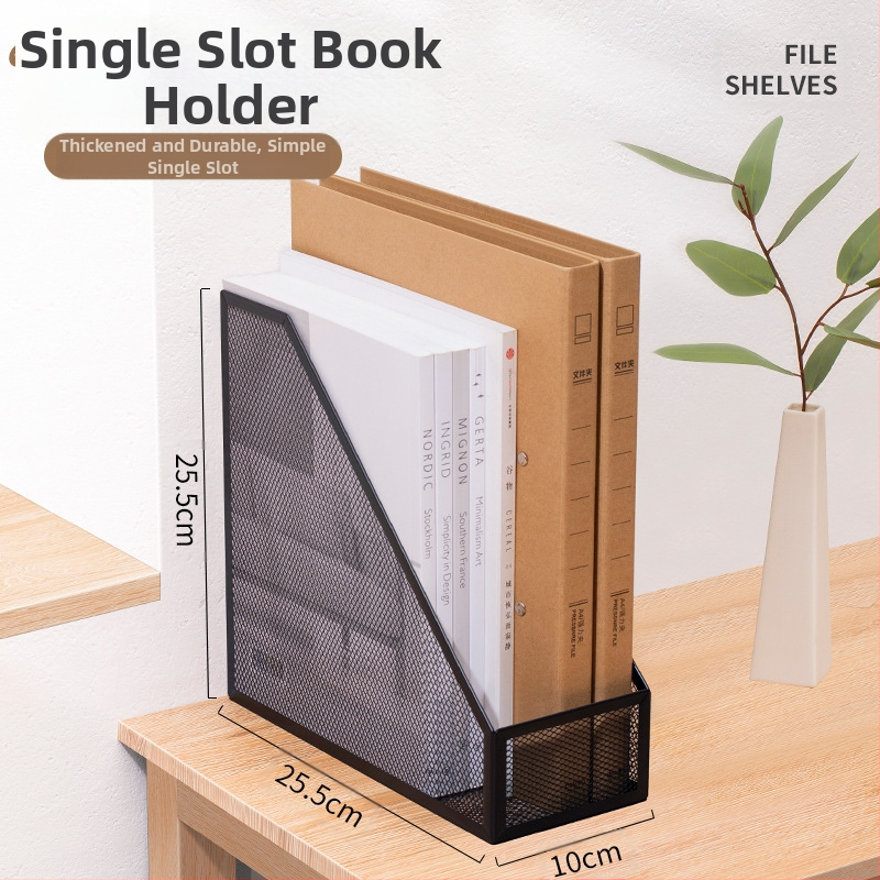 Metalni držač za datoteke – stolni organizator, četverostruka montaža, model Quadruple Assembly