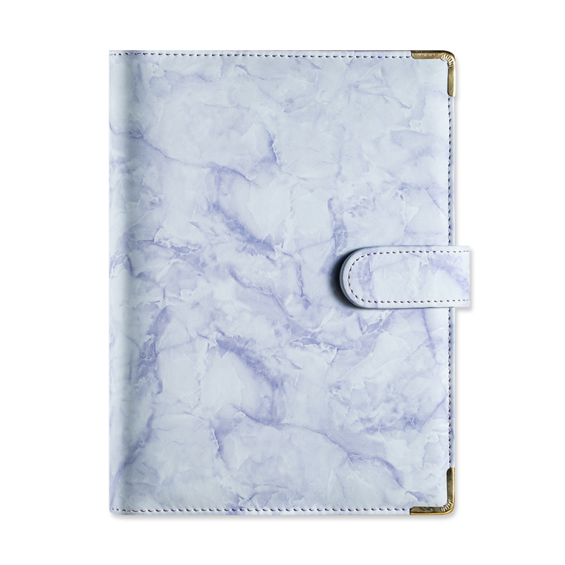 Bilježnica s presvlakom od imitacijske kože, veza s listovima na slobodne listove, unutarnji Daolin papir, gramatura papira: druga, stil: kreativni trend