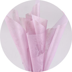 Hârtie de ambalaj floral, liner de hârtie, impermeabilă și înveliș detașabil pentru buchete, 30×30 cm, 40 de foi pe pachet, model HJ10CQSNNMB-01, culori diverse