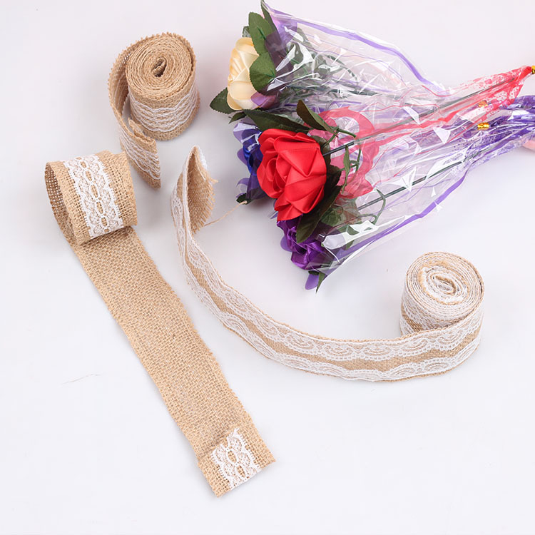 Rolă de dantelă din iută pentru proiecte DIY - Bandă de dantelă pentru îmbrăcăminte - Zhenyue Accessories