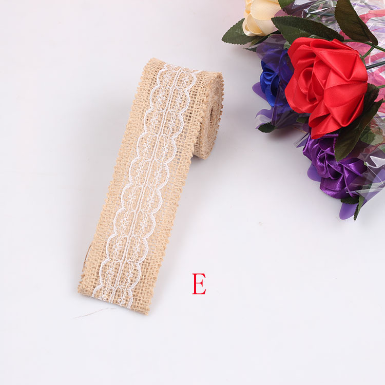 Rolă de dantelă din iută pentru proiecte DIY - Bandă de dantelă pentru îmbrăcăminte - Zhenyue Accessories