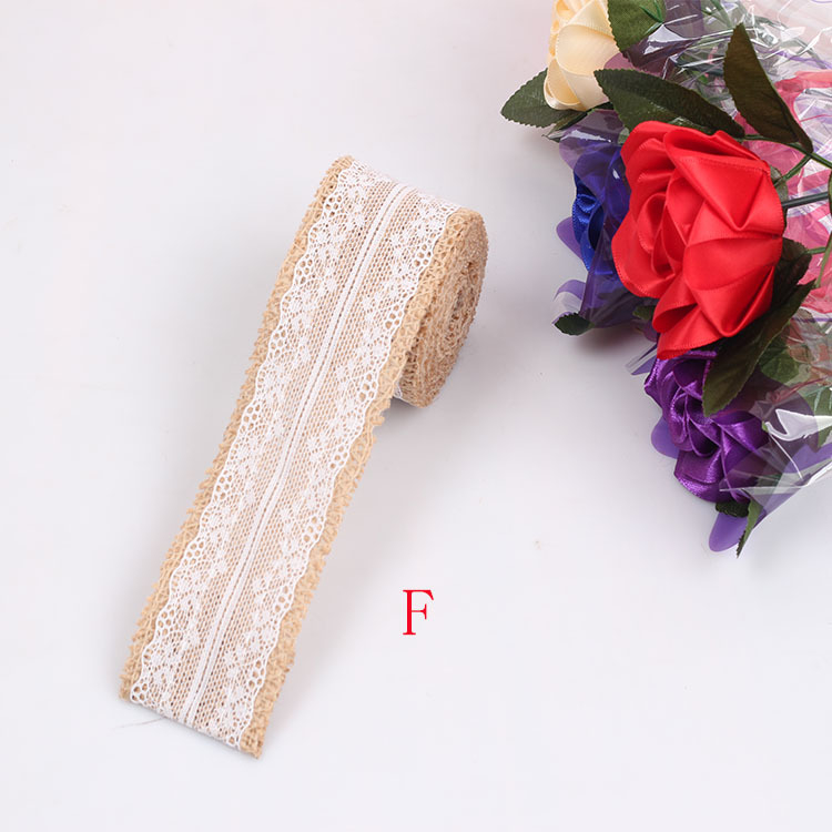 Rolă de dantelă din iută pentru proiecte DIY - Bandă de dantelă pentru îmbrăcăminte - Zhenyue Accessories