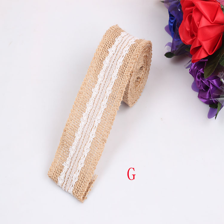 Rolă de dantelă din iută pentru proiecte DIY - Bandă de dantelă pentru îmbrăcăminte - Zhenyue Accessories