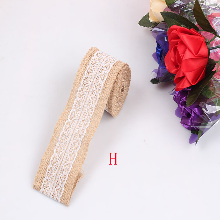Rolă de dantelă din iută pentru proiecte DIY - Bandă de dantelă pentru îmbrăcăminte - Zhenyue Accessories