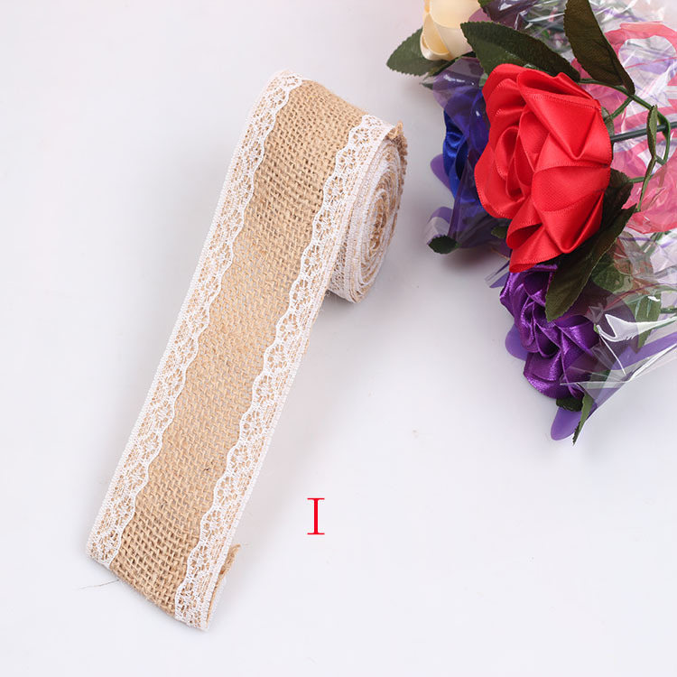 Rolă de dantelă din iută pentru proiecte DIY - Bandă de dantelă pentru îmbrăcăminte - Zhenyue Accessories