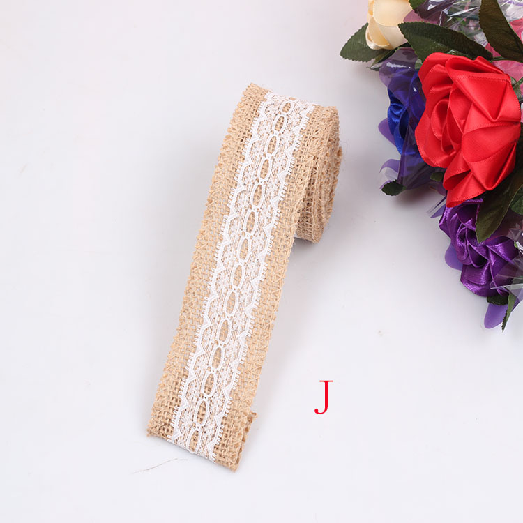 Rolă de dantelă din iută pentru proiecte DIY - Bandă de dantelă pentru îmbrăcăminte - Zhenyue Accessories