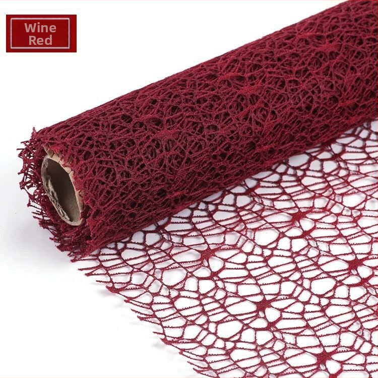 Mullinsen – óvodai dekoratív függöny, textil szalagból készült hálós hátfal dekoráció