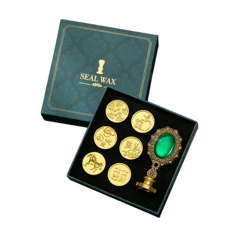 Round viaszpecsét készlet, Modell K13 + k01c, Nettó tömeg: 0.35 kg, Termékkategória: viaszpecsét, Engedélyezett magánmárkák: Igen