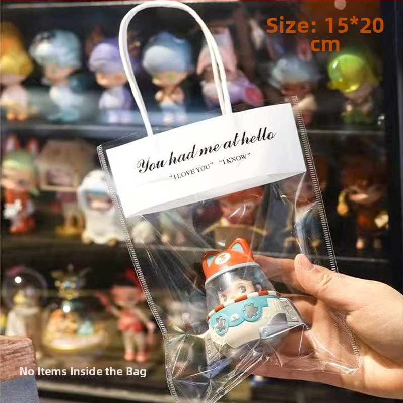 Pungi OPP pentru buchete, disponibile imediat, ambalaj final, tehnică de lipire, 10 bucăți