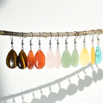 Σκουλαρίκια με γεωμετρικό σχέδιο από μεικτό υλικό, Youfei, άνοιξη 2024, Εθνική Τάση, Ρετρό στυλ λογοτεχνίας και τέχνης