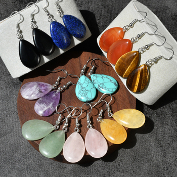 Σκουλαρίκια με γεωμετρικό σχέδιο από μεικτό υλικό, Youfei, άνοιξη 2024, Εθνική Τάση, Ρετρό στυλ λογοτεχνίας και τέχνης