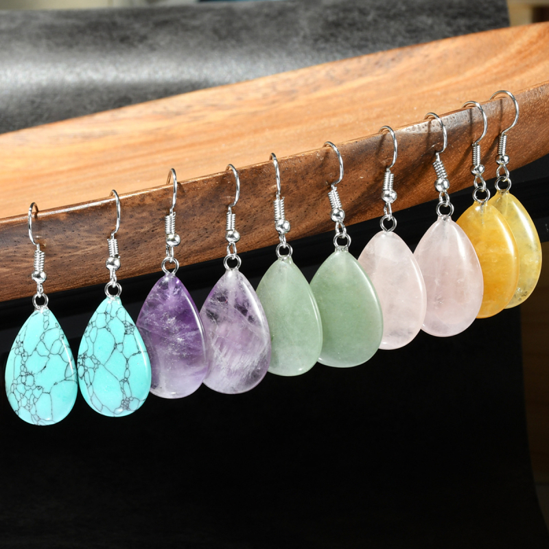 Fülbevalók, geometriai kialakítás kevert anyagokból, Youfei, 2024 tavasz, nemzeti trend, irodalmi és művészeti retro