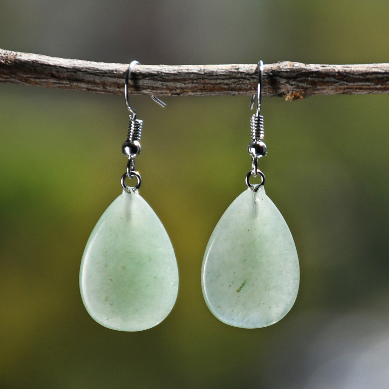 Fülbevalók, geometriai kialakítás kevert anyagokból, Youfei, 2024 tavasz, nemzeti trend, irodalmi és művészeti retro