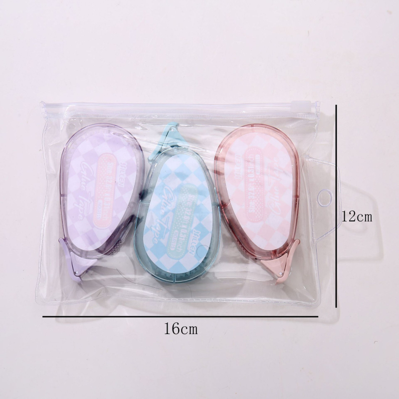 Комплект точково коригираща лента и двустранна лента — акрилово лепило върху PET филм, дебелина 1.8, за декориране на тетрадки, печат на лого наличен