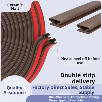 Λάστιχο σφράγισης παραθύρων και θυρών – ηχομονωτικό, αντικρούση, αδιάβροχο, αυτοκόλλητο; Τύπος D και Τύπος U; μοντέλο 003