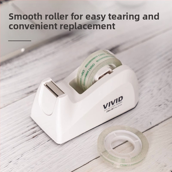 Prozirni rezač trake sa postoljem, plastično kućište