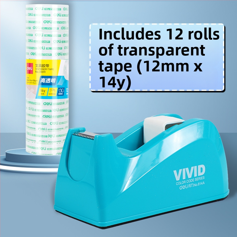 Prozirni rezač trake sa postoljem, plastično kućište