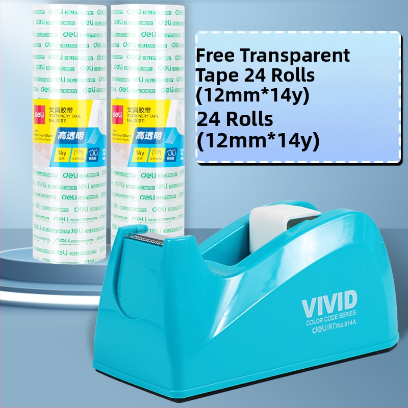 Prozirni rezač trake sa postoljem, plastično kućište