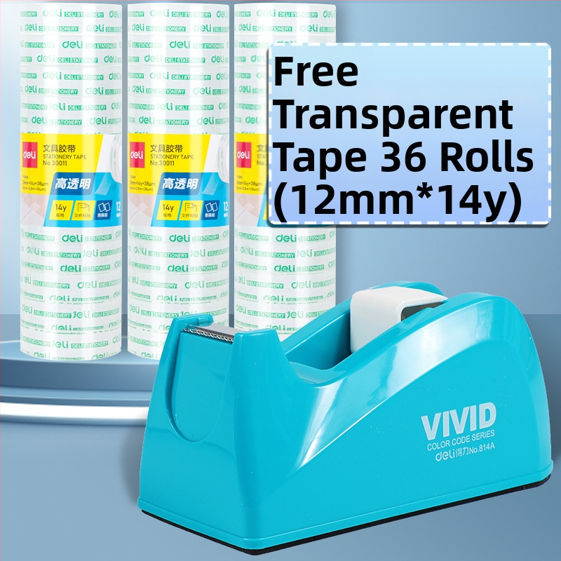 Prozirni rezač trake sa postoljem, plastično kućište