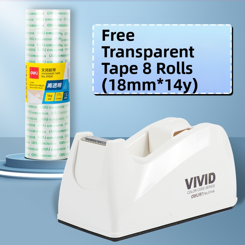 Prozirni rezač trake sa postoljem, plastično kućište