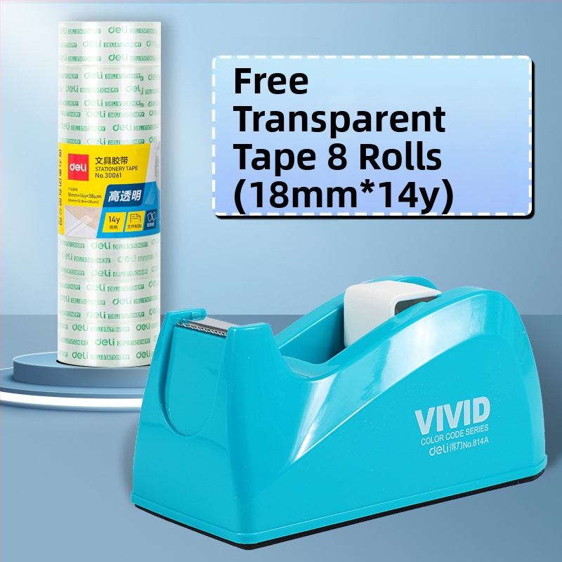 Prozirni rezač trake sa postoljem, plastično kućište