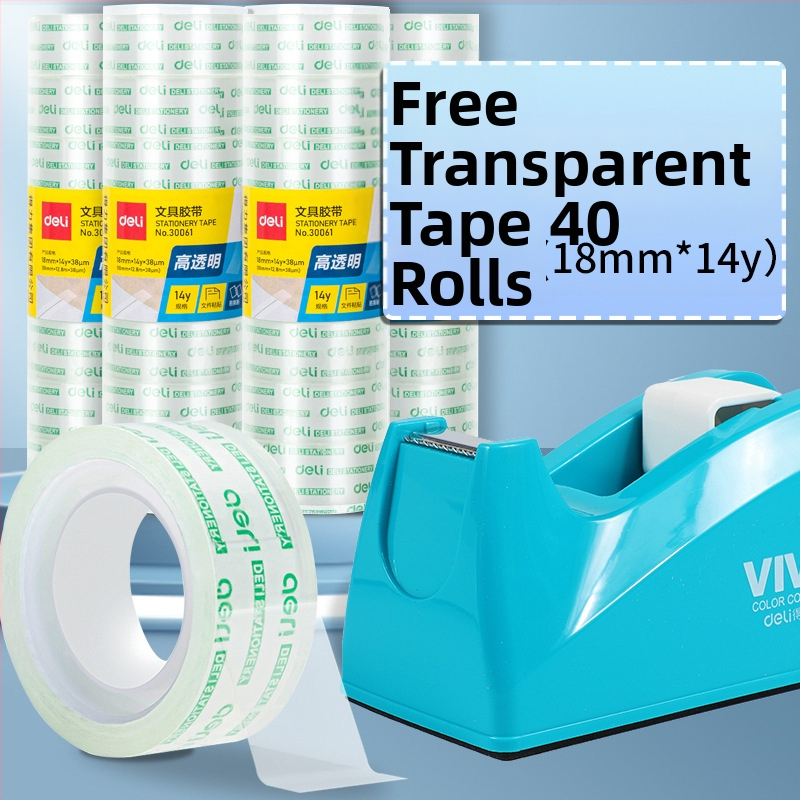 Prozirni rezač trake sa postoljem, plastično kućište