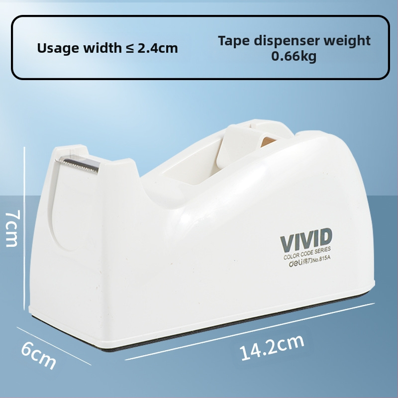 Prozirni rezač trake sa postoljem, plastično kućište