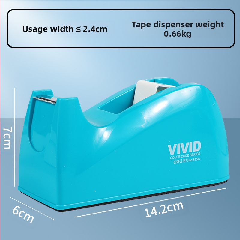 Prozirni rezač trake sa postoljem, plastično kućište