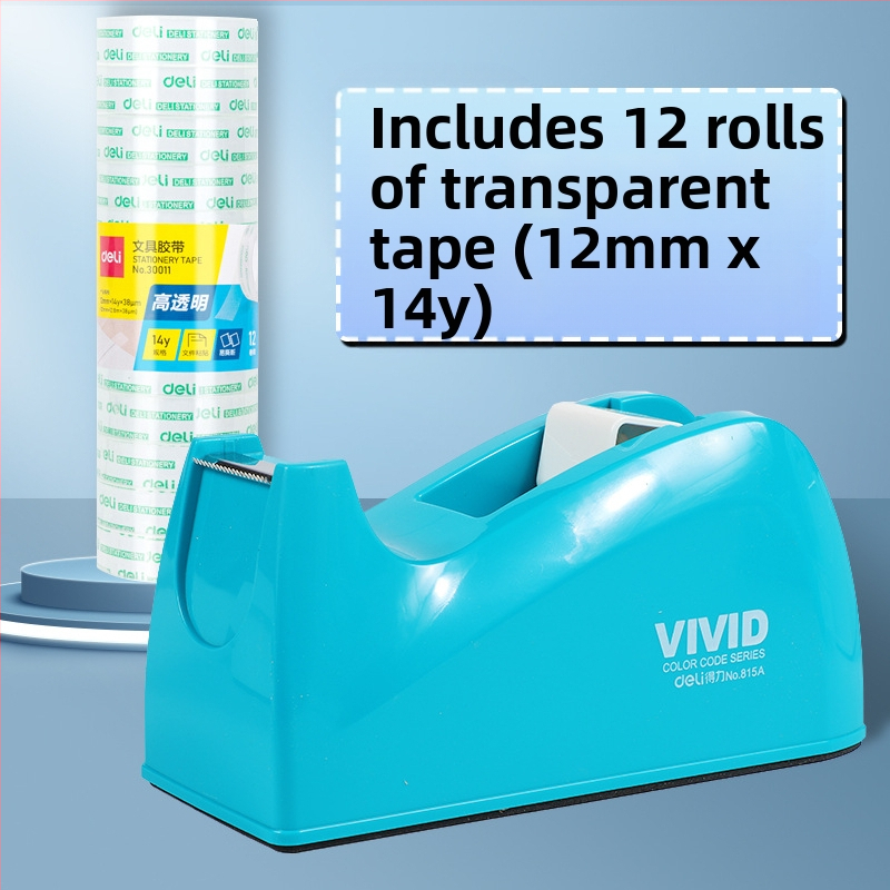 Prozirni rezač trake sa postoljem, plastično kućište