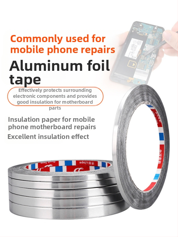 Debljina samoljepljiva traka od aluminija, jednoslojna vodljiva folija, Baoxin Da, serija Aluminum Foil Tape