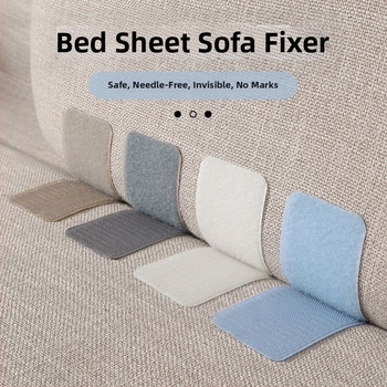 Κιτ στερέωσης σεντονιών και μαξιλαριών καναπέ – μη ολισθηρή πάστα κόλλας, αόρατο χωρίς βελόνα, καθολική οικιακή χρήση