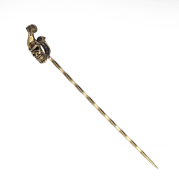 Ορείχαλκος σπειροειδή βελόνα αερισμού για πούρο — θήκη στάχτης, μινιμαλιστικό αξεσουάρ καπνίσματος, συσκευασία 200 τεμάχια