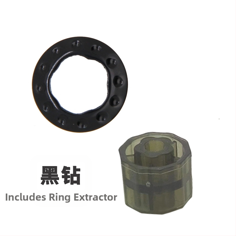 UMA prsten kapke – dekorativni prsten s uklonjivim pokrovom štapa (na skladištu)