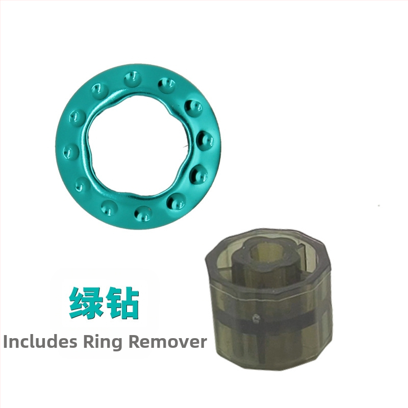 UMA prsten kapke – dekorativni prsten s uklonjivim pokrovom štapa (na skladištu)