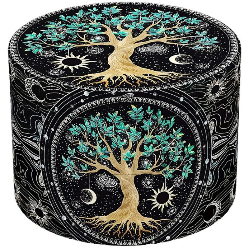 Ručni grinder za bilje, četiri sloja, ručni mlin za začine, kapacitet do 300 ml