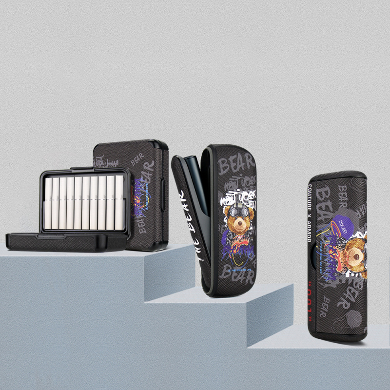 Zaštitni kožni futrol za IQO Ilumaprime One s kutijom za 20 Smartcore Sticks, proljeće 2025