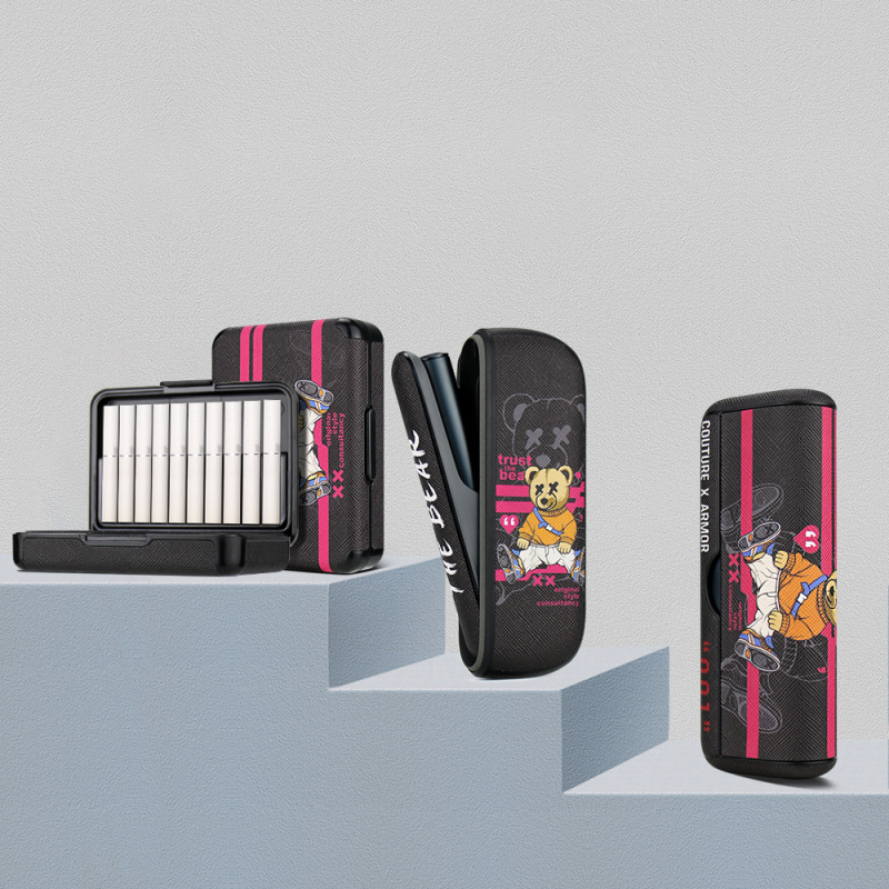 Zaštitni kožni futrol za IQO Ilumaprime One s kutijom za 20 Smartcore Sticks, proljeće 2025