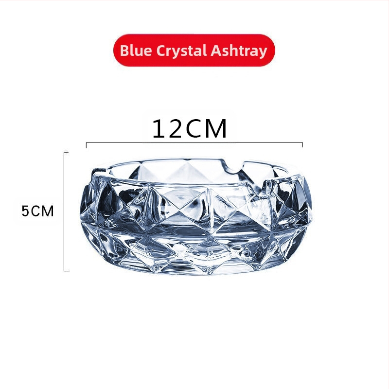 Scrumieră din sticlă cu spațiu de depozitare, stil Nordic ușor lux, origine Anhui