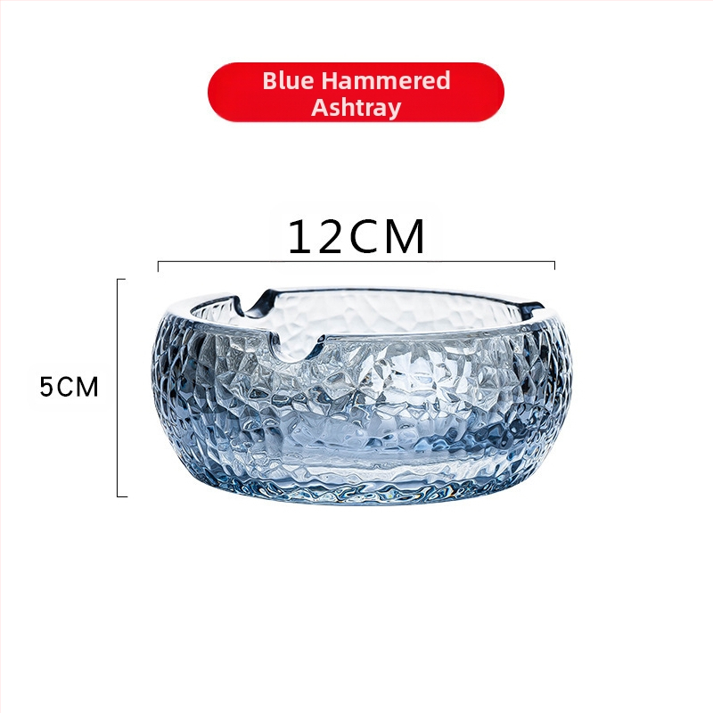 Scrumieră din sticlă cu spațiu de depozitare, stil Nordic ușor lux, origine Anhui