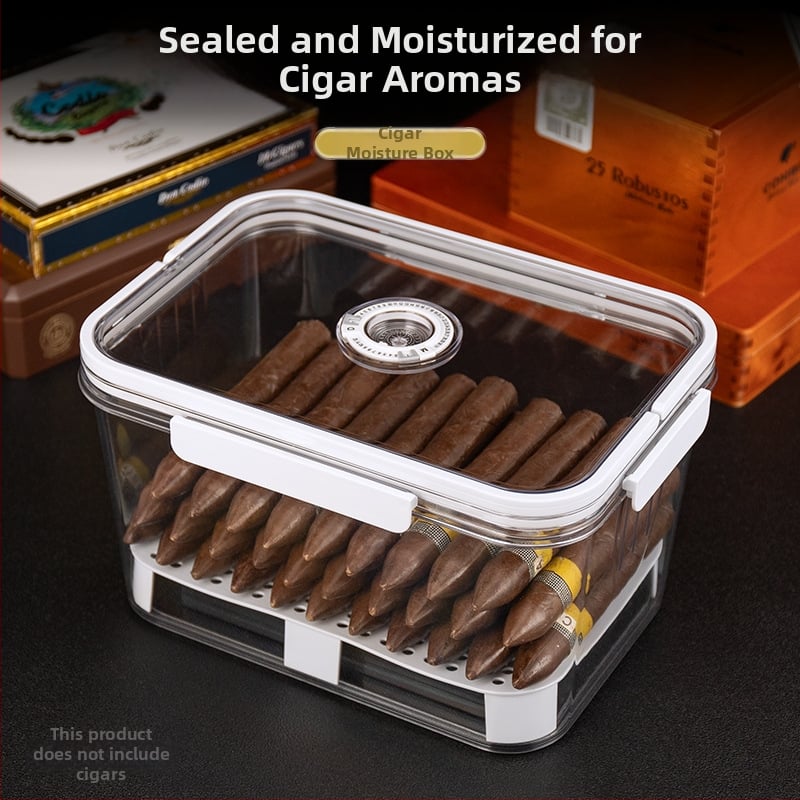 HANNICOOK кутия за пури – херметично уплътнена, влагозащитна и против насекоми, с дръжка; материали: PET/PP/силикон; стил: прост