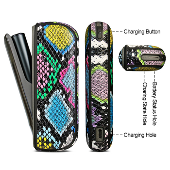 IQO ILUM Προστατευτικό Κάλυμμα – Αντοχή στη σκόνη και στις πτώσεις, Python Pattern, Υλικό: PC+Δέρμα, Εκτύπωση Λογότυπου, Διαθέσιμη Προσαρμογή, Στυλ: Ελαφρύ Λούξ Ιαπωνικό, Μάρκα: KACONE