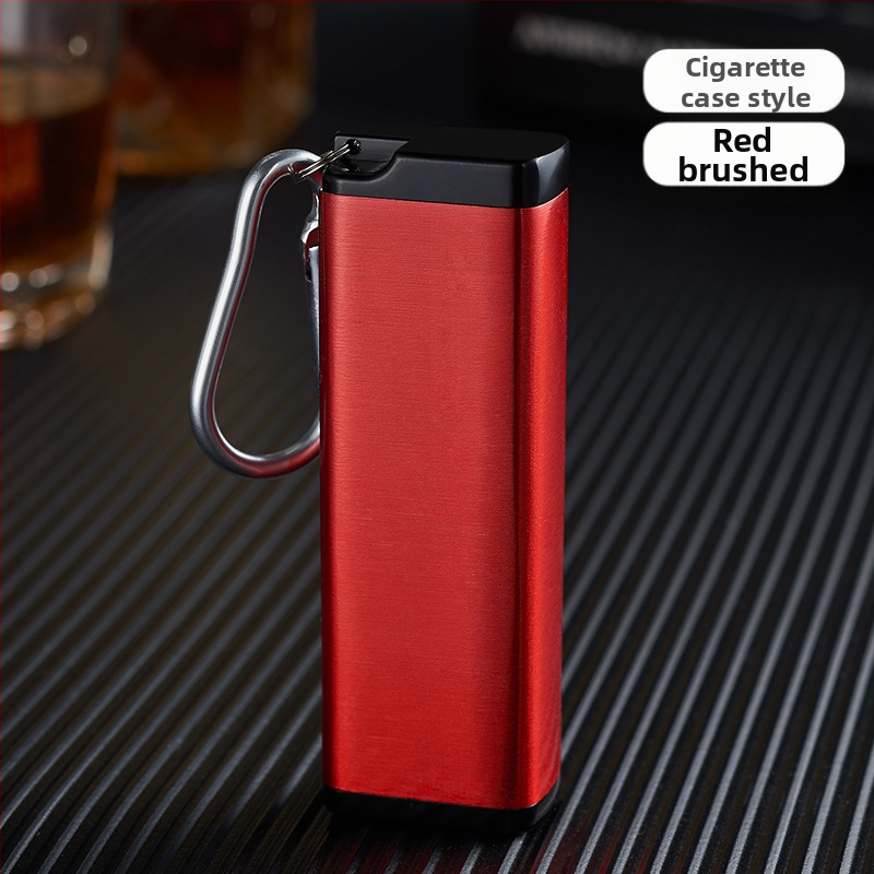 Prijenosna kutija za cigarete od cinkovog legura sa pepelnikom i kopčom za ključeve; prostor za pohranu; otisak logotipa; prilagodba i privatna oznaka