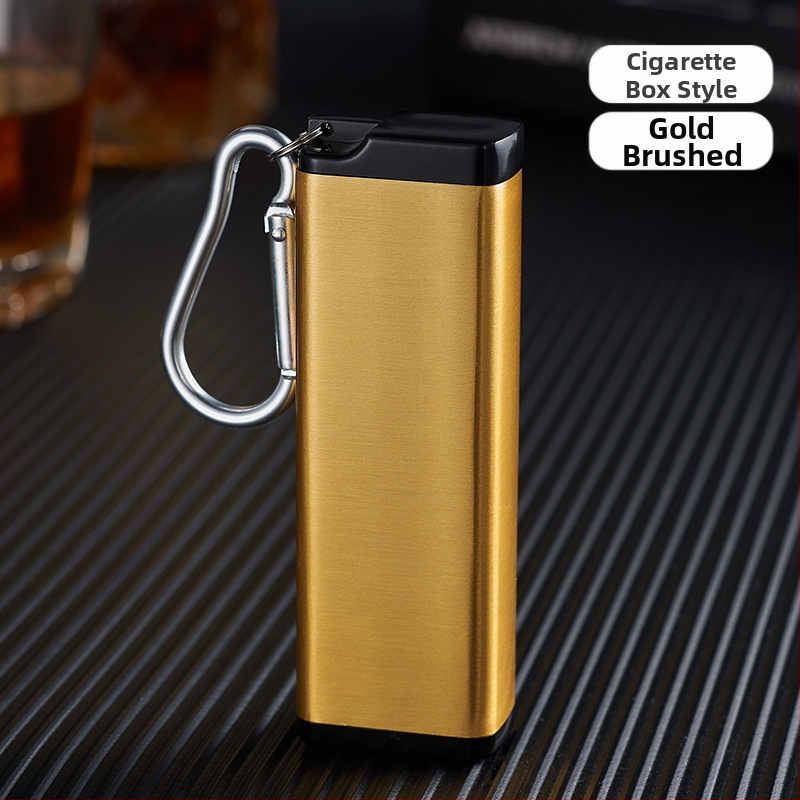 Prijenosna kutija za cigarete od cinkovog legura sa pepelnikom i kopčom za ključeve; prostor za pohranu; otisak logotipa; prilagodba i privatna oznaka