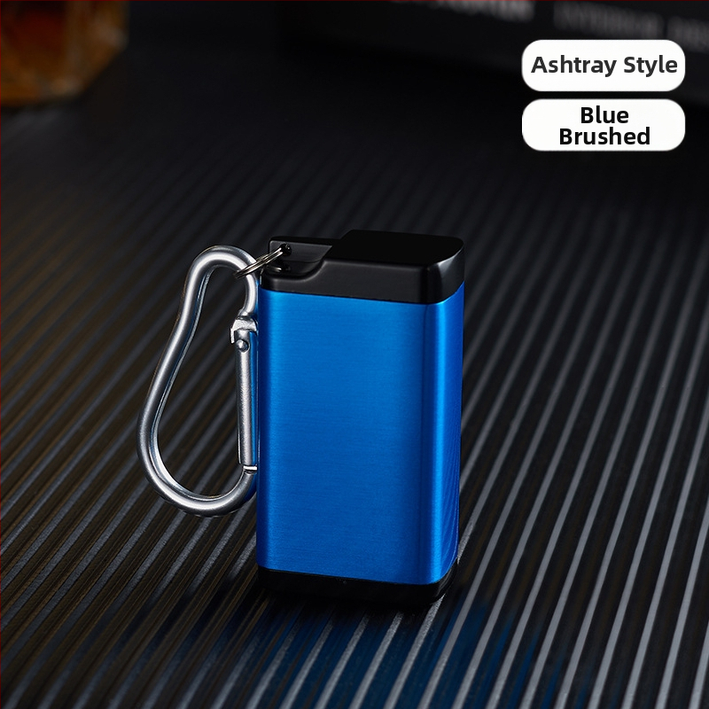 Prijenosna kutija za cigarete od cinkovog legura sa pepelnikom i kopčom za ključeve; prostor za pohranu; otisak logotipa; prilagodba i privatna oznaka
