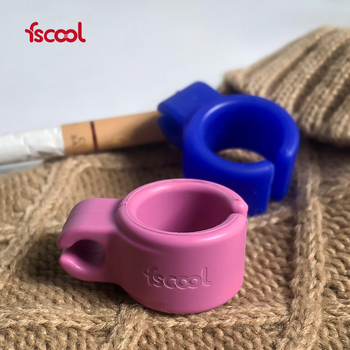 Σιλικόνιο δαχτυλίδι για τσιγάρα – δαχτυλιδώδες εργαλείο καπνίσματος, δυνατότητα εκτύπωσης λογότυπου, 500 τεμάχια ανά κουτί, προσαρμογή