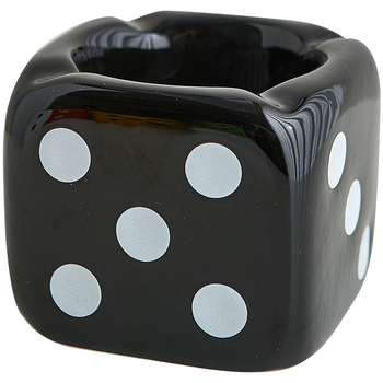 Κεραμικό τασάκι με σχέδιο εμπνευσμένο από ζάρια, από τη μάρκα An old story, σε στυλ μοντέρνας απλότητας