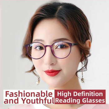 Γυαλιά ανάγνωσης – Φακοί από ρητίνη, προστασία από μπλε φως και ακτινοβολία, πλήρους πλαισίου TR90, στρογγυλός σχεδιασμός, για ηλικιωμένους άνδρες με ευρύ πρόσωπο (Άνοιξη 2024)