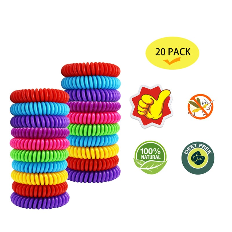 Narukvica protiv komaraca od umjetne kože, unisex, prirodan i jednostavan stil, mogućnost prilagodbe, pojedinačno pakiranje, s logotipom